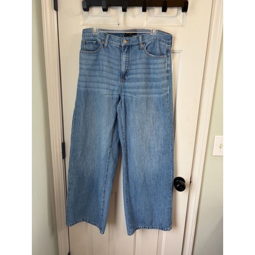 Banana Republic Wide Leg Trendy 90s Y2K Inspired Light Wash Jeans Size 31/12